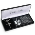 thumbnail image 2 of Necklace - Sword/Spiritcross Med Stainless Steel, 2 of 6