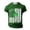 hgg450-Green, variant on Yaoyar Men's Short Sleeve T-Shirts St. Patrick's Day Shamrock American Flag Graphic Tees Shirts Summer Cotton Tops