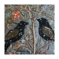 thumbnail image 4 of Acheng Sequins Fabric Vintage Square Fitted Tablecloth 100% Polyester Fiber 36*36, 4 of 8
