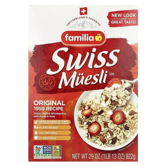 Familia, Swiss Muesli, Original 1959 Recipe, 29 oz