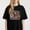 Black-2, variant on Women's Patriotic T-Shirt Short Sleeve Graphic S-4XL