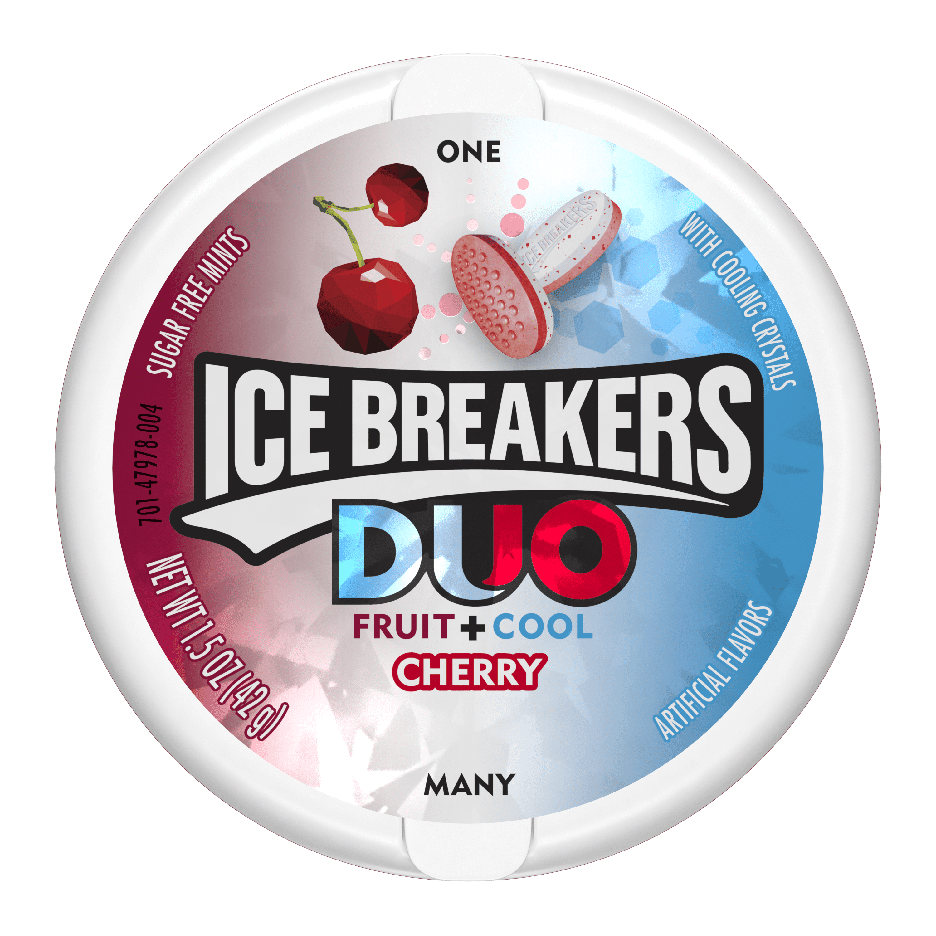 Icebreakers Ice Breakers Duos Cherry Flavored Mint 1 3 Oz Walmart