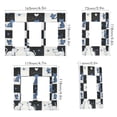 thumbnail image 2 of Yayeee Rocker Switch Wall Plate 1-Gang 4.6"x2.9" Home Decorative Outlet Cover, Blue Cat Stars, 2 of 6