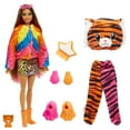 thumbnail image 7 of Barbie Cutie Reveal Jungle Series Fashion Doll with Tiger Plush Costume, Mini Pet & Accessories, 7 of 7