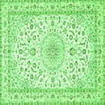 thumbnail image 1 of Ahgly Company Indoor Square Persian Green Traditional Area Rugs, 4' Square, 1 of 1