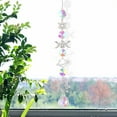 thumbnail image 2 of Adorno D Guirnalda navideña Bayas Blanco K Atrapasueños Plateado Colgante Bola Solar Decoración de Jardín, 2 of 6