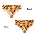 thumbnail image 4 of Custom Halloween Spooky Bats Lunar Pattern Brief Panties Women‘s Stretch Underwear, 4 of 7