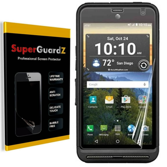 [8-Pack] For Kyocera DuraForce XD - SuperGuardZ Anti-Glare Matte Screen Protector, Anti-Fingerprint, Anti-Scratch, Anti-Bubble