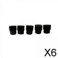 thumbnail image 1 of BELOVING 6x5pcs/Set Soprano Sax End Plug for Saxophone Replacement Accessories, 1 of 10