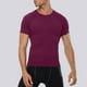 thumbnail image 5 of pstuiky Camisas de vestir de manga corta para hombre, Camisa deportiva de color liso con mangas raglán cortas y cuello redondo para hombre ropa de hombre xxl, 5 of 5