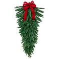 thumbnail image 3 of Northlight Mixed Pine Christmas Teardrop Swag - 60" - Unlit, 3 of 7