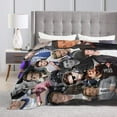 thumbnail image 5 of Josh Hutcherson Blanket Anti-Pilling Throw Blanket Plush Blanket Lightweight & Ultra-Soft, Warm & Comfy Flannel Fleece Blanket for Couch, Bed, Sofa, 50x60, 5 of 6