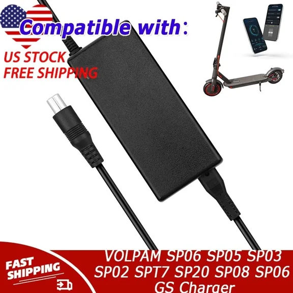42V 2A Charger for SP06 SP05 SP03 SP02 SPT7 SP20 SP08 SP06 GS