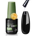 thumbnail image 1 of Love easy Hema Free Gel Polish No Wipe Top Coat - Esmalte de uñas de gel transparente de 15 ml de alto brillo, capa superior de larga duración, esmalte de uñas de gel, manicura de uñas para salón de u, 1 of 4
