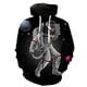 thumbnail image 3 of Sudadera con capucha y cremallera de astronauta espacial para hombres y mujeres, sudaderas casuales con estampado 3D, sudaderas de manga larga para niños, sudaderas de gran tamaño, ropa de calle, 3 of 5