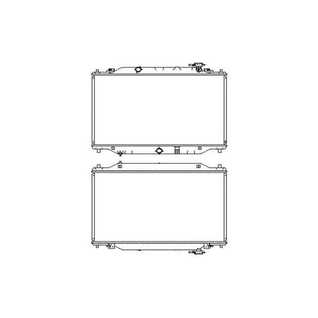 Radiator - Compatible with 2013 - 2023 Mazda CX-5 2014 2015 2016 2017 2018 2019 2020 2021 2022