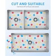thumbnail image 5 of Bligli Pebble Sink Mat 2-Pack - PVC Kitchen Protector for Stainless Steel/Ceramic, Dish Drying Mat for Dishes, 15.7" x 11.8", Handpainted-Clear, 5 of 7