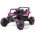 thumbnail image 1 of UTV eléctrico todoterreno para niños Ride On Car JOYLDIAS 4WD 12 V, color rosa, 1 of 9