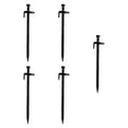 thumbnail image 1 of jinwen 5 Pcs Piquets de Camping Forgés Robustes Incassables pour Jardinage 20cm, 1 of 9