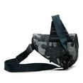 thumbnail image 2 of Pre-Owned Christian Dior Dior x Peter Doig Saddle Shoulder Bag Navy Denim Leather... (Good), 2 of 6