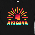 thumbnail image 4 of Inktastic Arizona with Retro Sunset Boys or Girls Baby T-Shirt, 4 of 5