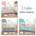 thumbnail image 4 of Kids bookcase with Collapsible Fabric Drawers,Children's Book Display,Toy Storage Cabinet Organizer, 4 of 7