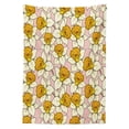 thumbnail image 3 of Ambesonne Yellow Flower Tablecloth Rectangular Table Cover, Flourish Nature, 52"x70", Pale Pink Yellow Cream, 3 of 4
