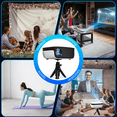 thumbnail image 6 of TOPVISION 1080P Mini Projector with Bluetooth,Keystone Correction,up to Support 240'' Screen, 6 of 9