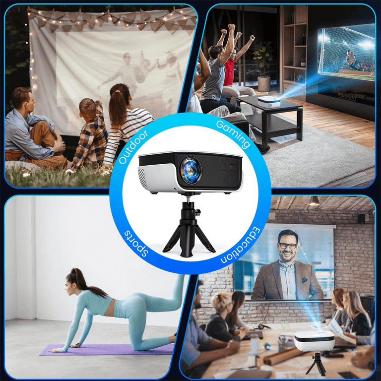 TOPVISION LED Projector 本体 TOPVISION Native 1080P Projector with Wifi and Bluetooth