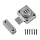 thumbnail image 1 of Cerradura de seguridad giratoria con contraseña, cerraduras resistentes sin llave para gabinetes y cocinas. Plata, 1 of 9