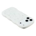 thumbnail image 5 of For iPhone 17 Pro Case Wavy Edge Epoxy TPU Shockproof Phone Cover - Transparent Purple, 5 of 5
