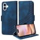 thumbnail image 3 of Funda GANGXUN para iPhone 16 Plus con diseño acolchado elegante, cuero PU, protección total y ajuste preciso, 3 of 5
