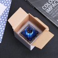 thumbnail image 5 of Pirámide de orgonita, piedra natural de amatista de 12 símbolos de constelación, pirámide de orgón de cristal de chakra con bola de obsidiana para meditación de protección de yoga (cáncer 5 cm) JM  Adornos, 5 of 5