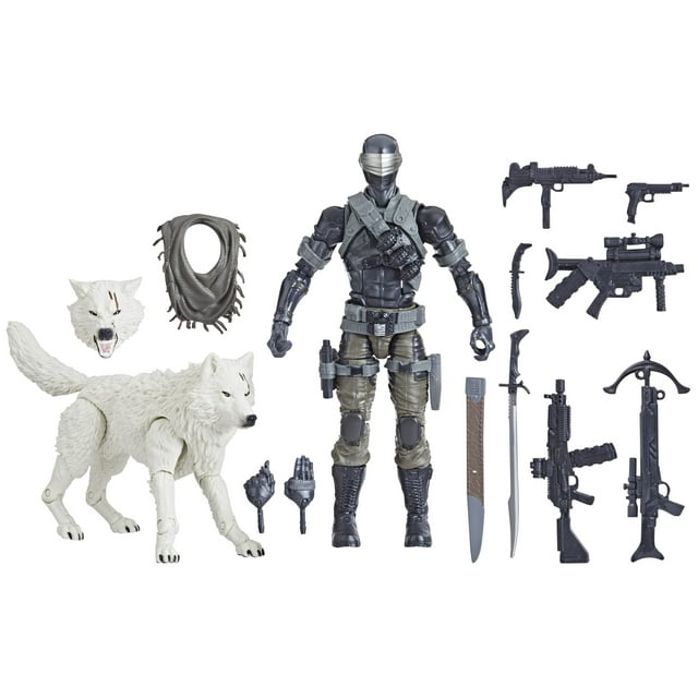 Figuras de acción G.I. Joe Wolf Serie clasificada Snake Eyes & Timber