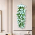 thumbnail image 6 of Ycandiee Artificial Fake Hanging Flowers Plants for Outdoor Spring Decoration, Artificial Hanging Flowers, Faux Silk UV Resistant Look Real Trailing Vines for Outside Home Planter Porch Patio, 6 of 6