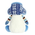thumbnail image 4 of Aurora - Medium White Holiday - Land of Lils 8.5" Aspen Snowman - Festive Stuffed Animal, 4 of 5