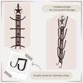 thumbnail image 5 of BestGiftEver Metal Star 4 Cowboy Hat Rack plegable para colgar en la pared, decoración rústica estilo occidental – Organizador de exhibición de sombrero de vaquero de metal rústico en montaje en pared, 5 of 5