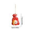 thumbnail image 3 of Qjidjing Christmas Tree Hanging Ornaments, Xmas Hanging Resin Pendants, for Home Window, Wreath Display, Indoor Holiday Gift Decor, 3 of 6