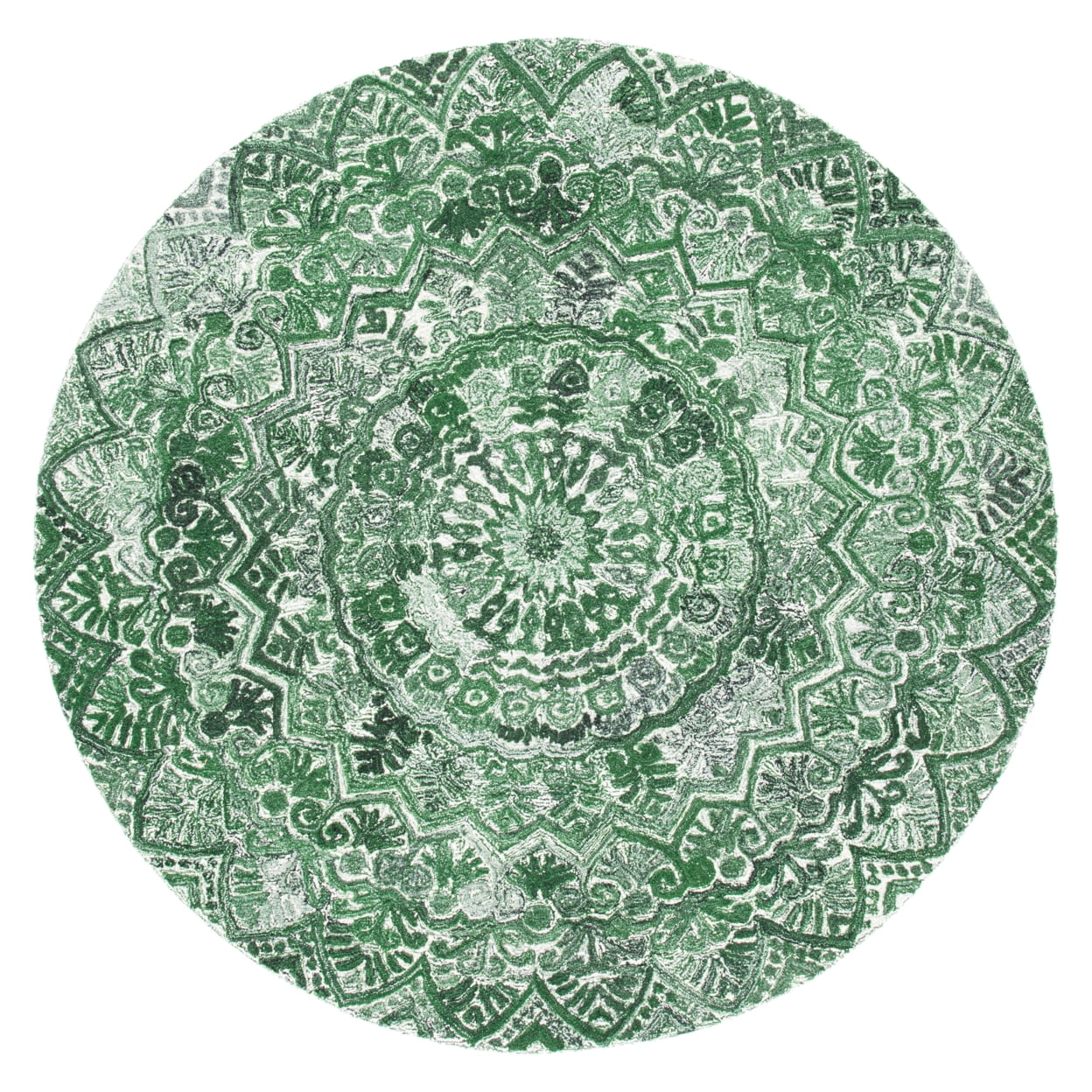 SAFAVIEH Marquee Georgiana Floral Area Rug, Green/Ivory, 9' x 12'