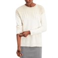 thumbnail image 4 of ALFANI Chandail à Manches Longues Col Rond Ivoire Chiné pour Femmes Taille : L, 4 of 4