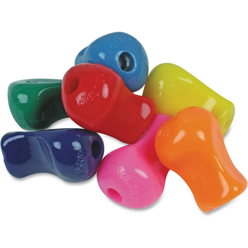 The Pencil Grip Tripod Shape Pencil Grip, Assorted, 12 / Pack (Quantity