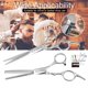 thumbnail image 1 of Fugacal Tijeras de peluquería, tijeras profesionales de corte de pelo, tijeras de adelgazamiento para salón de familia, peluquería, tijeras de peluquería (#2) Fugacal No se aplica, 1 of 6