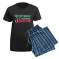 thumbnail image 5 of CafePress - Christmas About Jesus Women's Dark Pajamas - Women's Short Sleeve Print T-Shirt and Pants Dark Cotton Pajama Set, 5 of 7