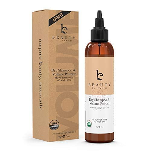 Organic Dry Shampoo Powder For Instant Unwashed Hair For Volume