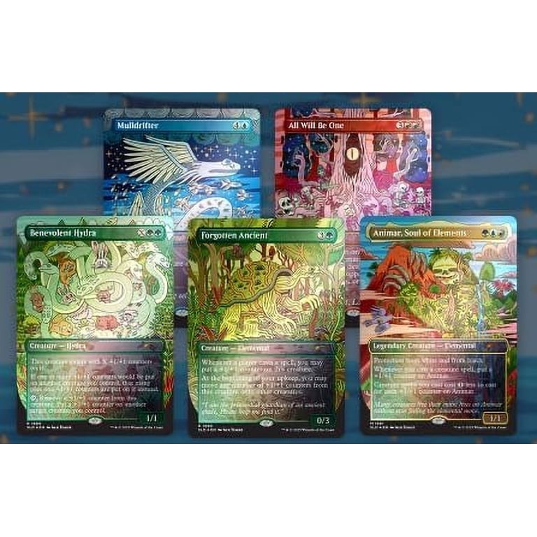 Magic the Gathering Secret Lair Animar & Friends - Rainbow Foil