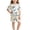 C White, variant on Lumosvexa Girls Sleepwear Outfit Sets Crew Neck T-Shirt and Baggy Shorts Summer Soft Cute Cotton Clothes 2 Piece White Size 7-8