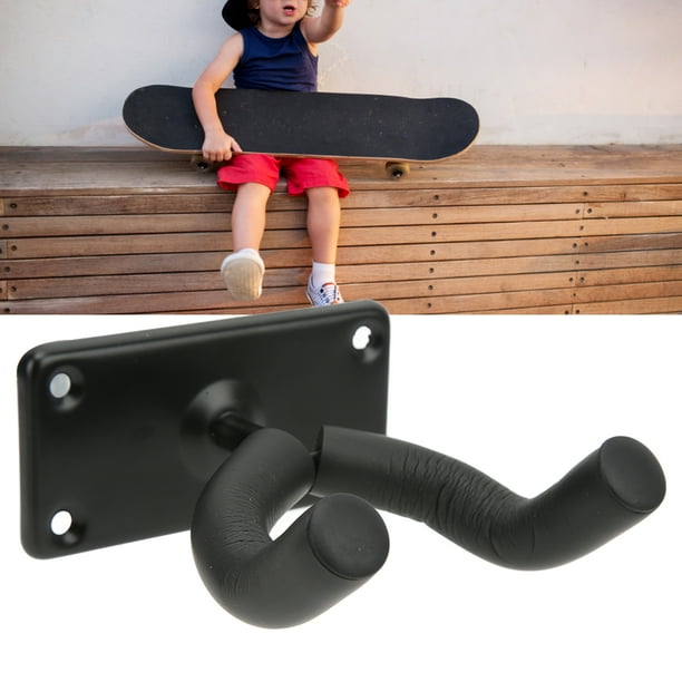 Skateboard Wall Mount Hooks Metal Convenient Skateboard Wall Hanger For Longboard