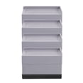 thumbnail image 6 of WRISTBIQUE Furniture Lifter Furniture Risers Grey 4Pcs, 6 of 8