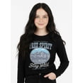 thumbnail image 2 of Wonder Nation Girls New York Long Sleeve Graphic Tee, Sizes 4-16 & Plus, 2 of 6