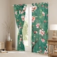 thumbnail image 3 of Manfei Cherry Blossoms Black Out Curtains for Boys Girls,Pink Sakura Curtains Pack of 2 (42x63 Each),Japanese Style Bedroom Curtains,Luxury Bedroom Decor, 3 of 6